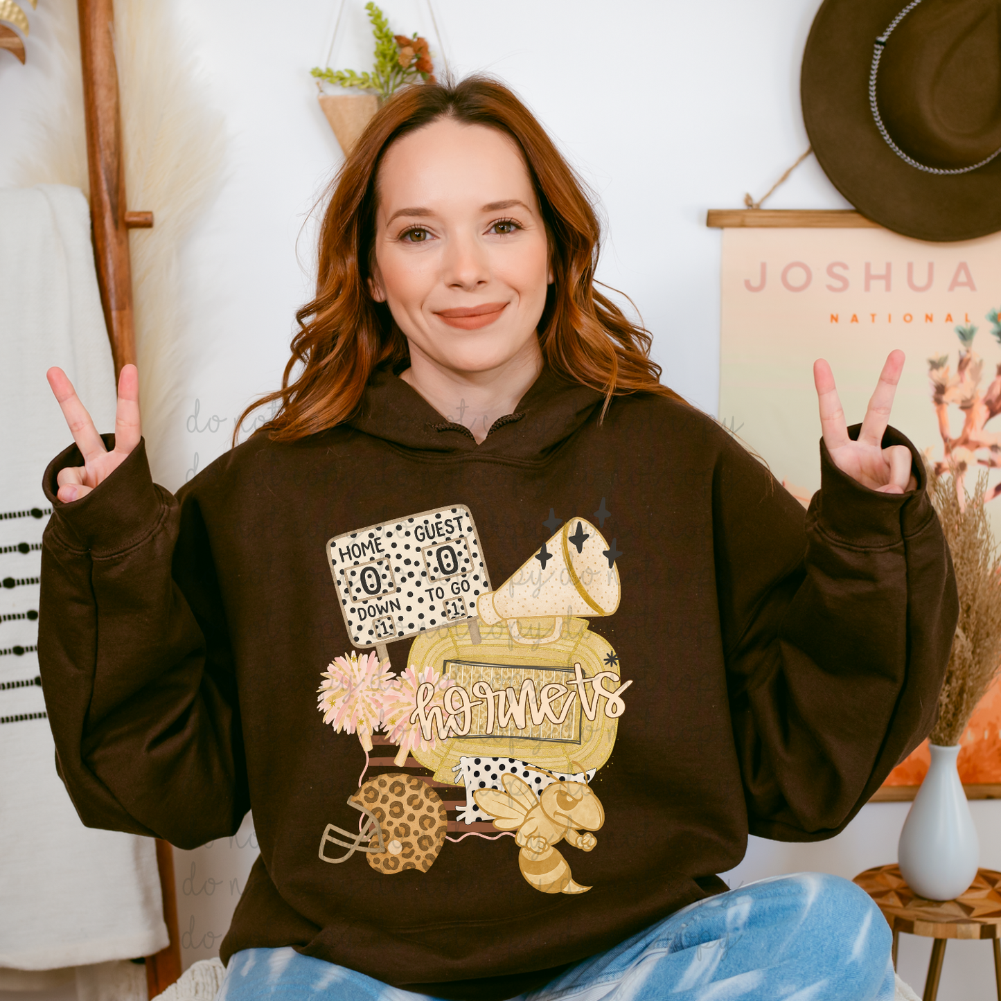 Game Day Hornets DTF Transfers