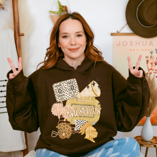 Game Day Knights DTF Transfers