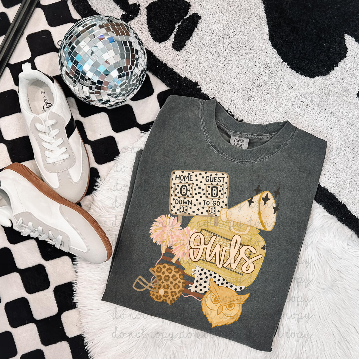 Game Day Owls DTF Transfers