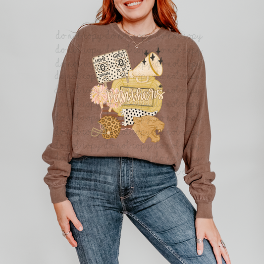 Game Day Panthers DTF Transfers