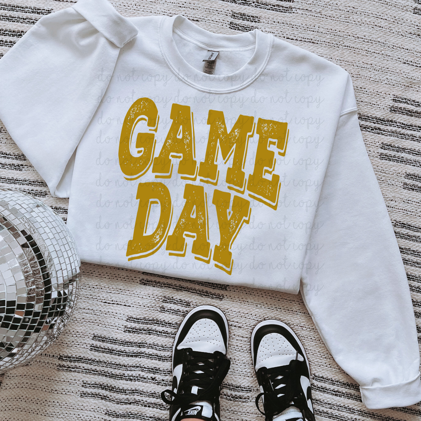 Game Day Rust DTF Transfer