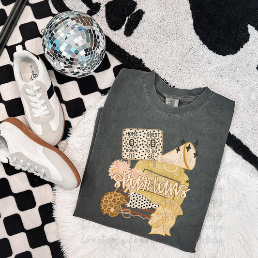 Game Day Spartans DTF Transfers