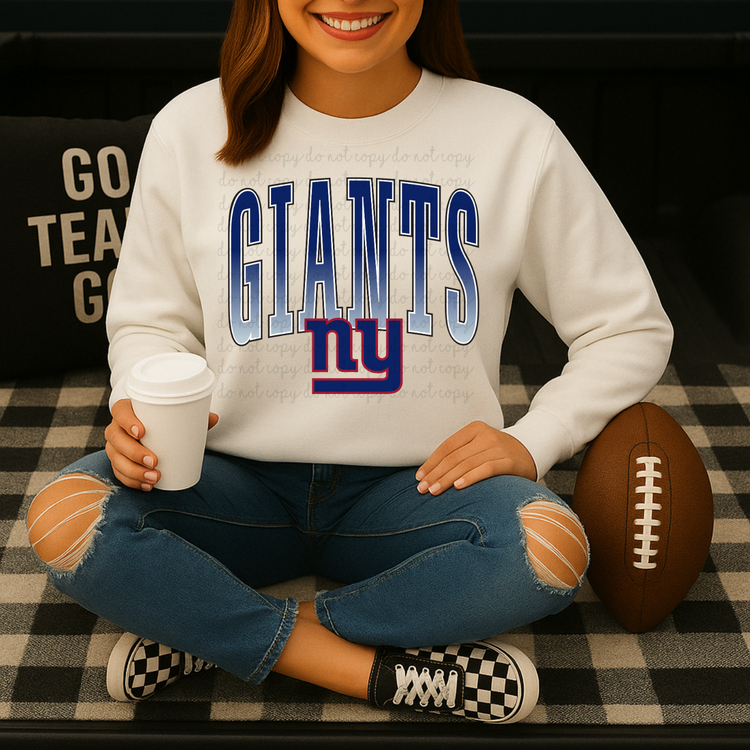 Giants DTF Transfers