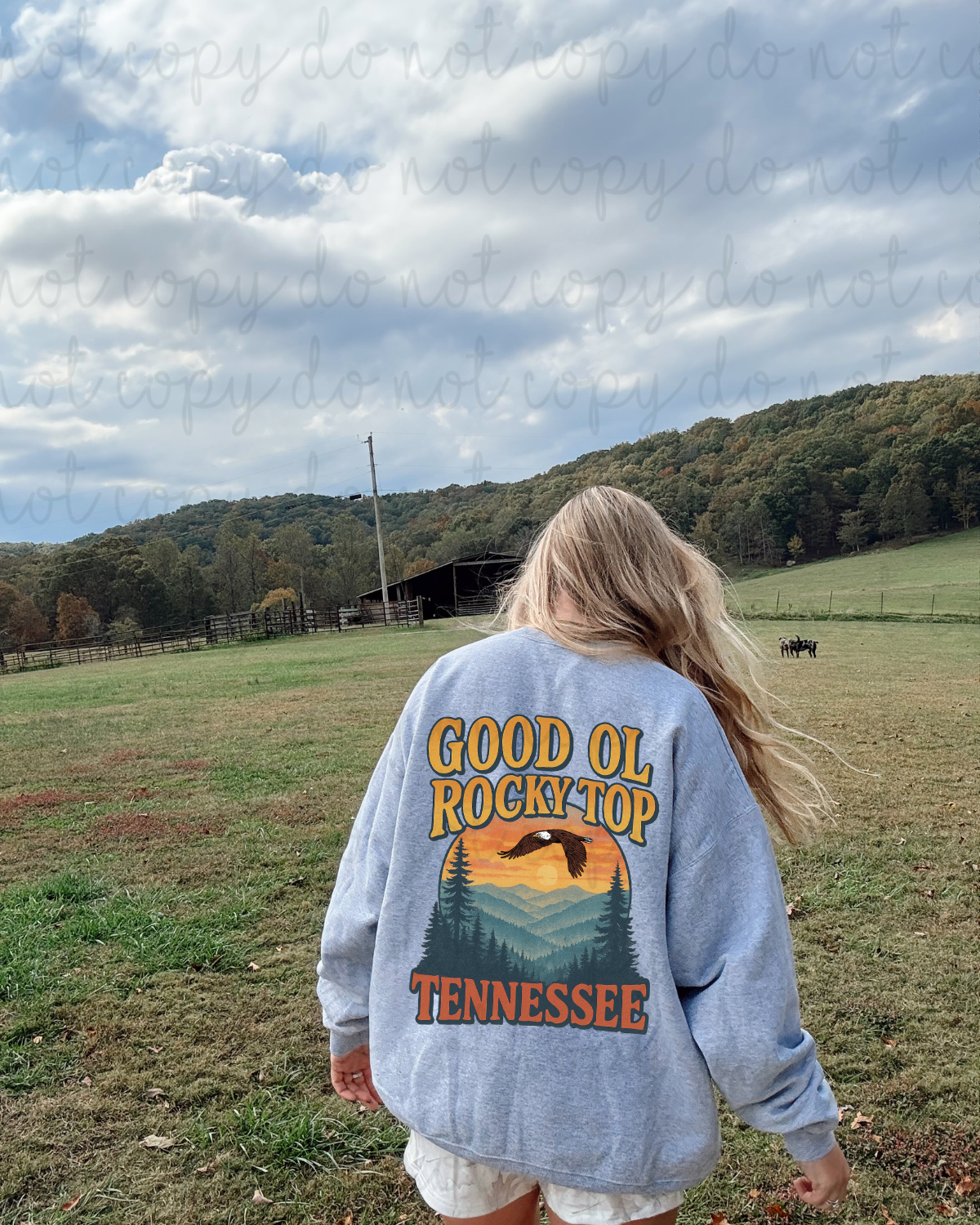 Good Ol Rocky Top (Eagle) DTF Transfer