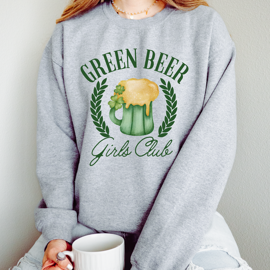 Green Beer Girls Club DTF Transfer