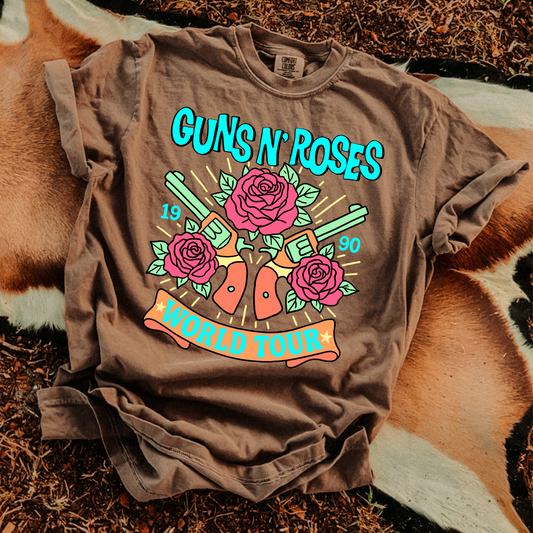 Guns N' Roses World Tour DTF Transfer
