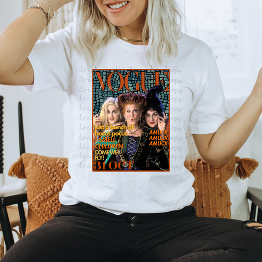 Halloween Vogue DTF Transfers