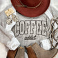 Coffee Addict PUFF Screen Print Heat Transfer