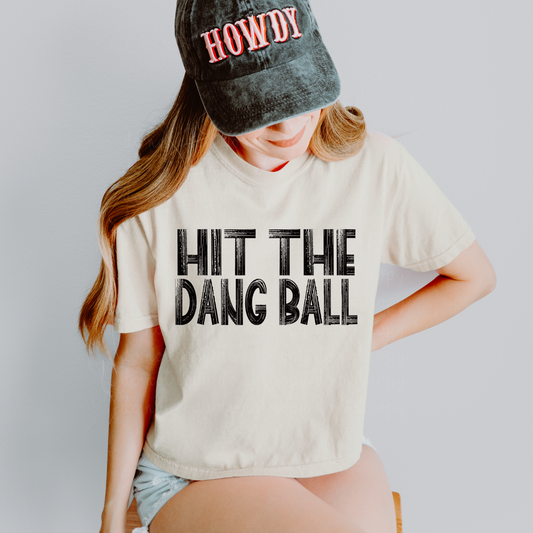 Hit The Dang Ball DTF Transfer