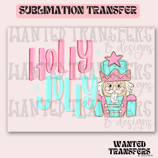 Holly Jolly Exclusive Sublimation Transfer