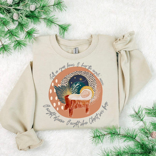 Holy Night DTF Transfer