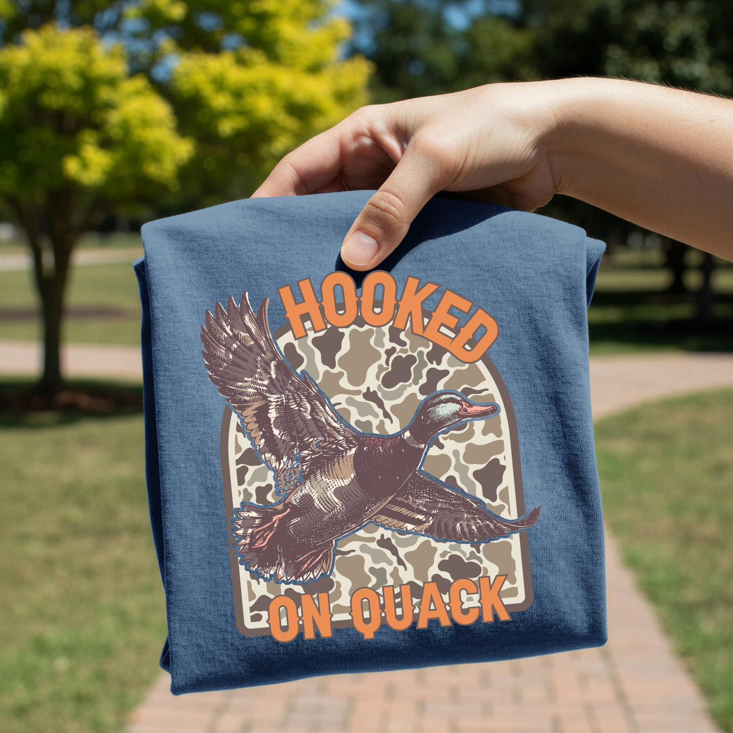 Hooked On Quack DTF Transfer