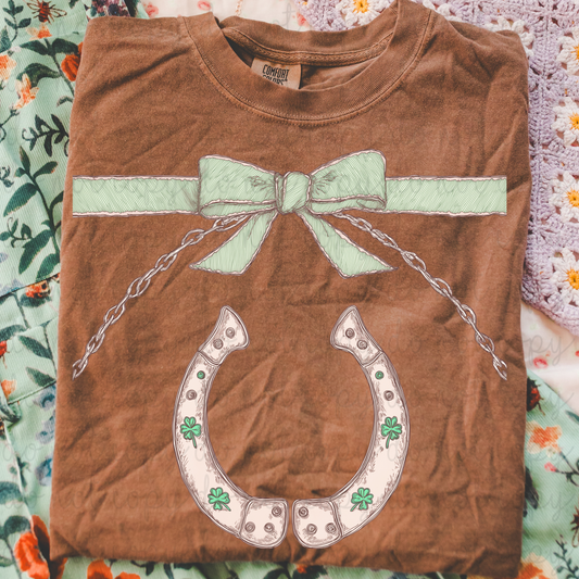 Horseshoe Bow Chain DTF Transfer