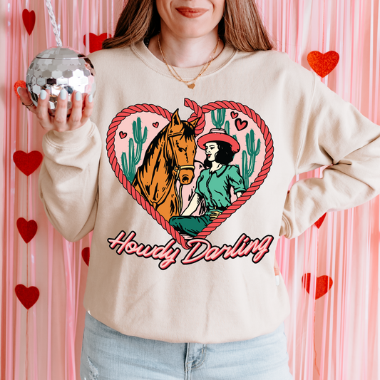 Howdy Darling DTF Transfer