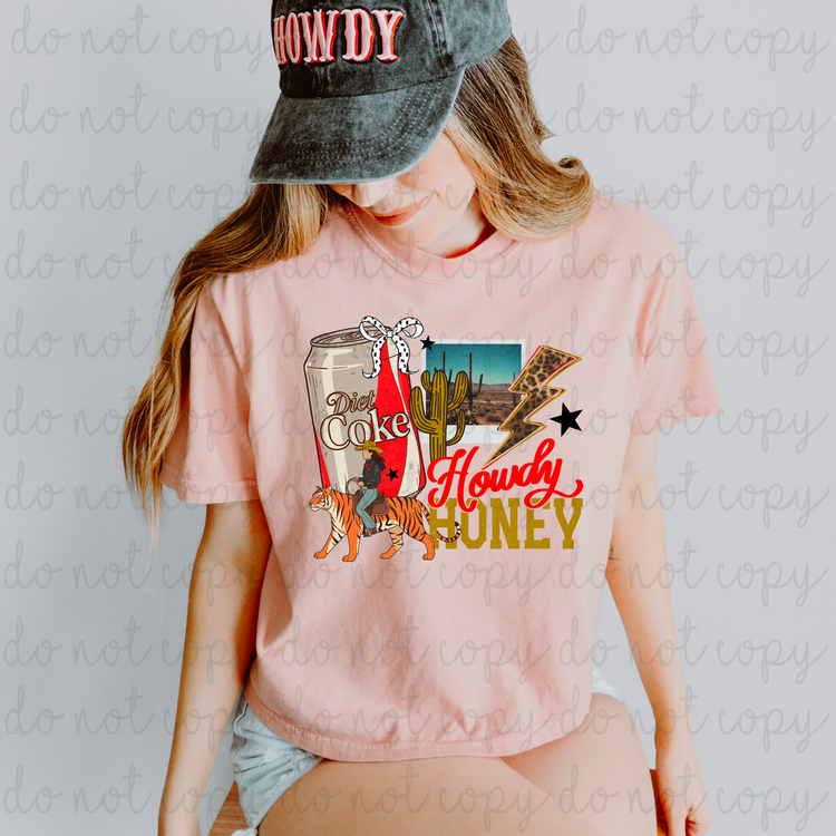 Howdy Honey DTF Transfer