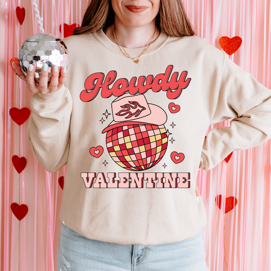 Howdy Valentine DTF Transfer