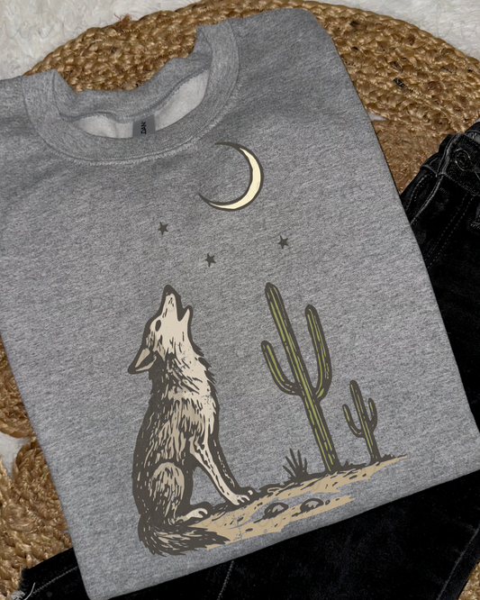 Howling Wolf DTF Transfer