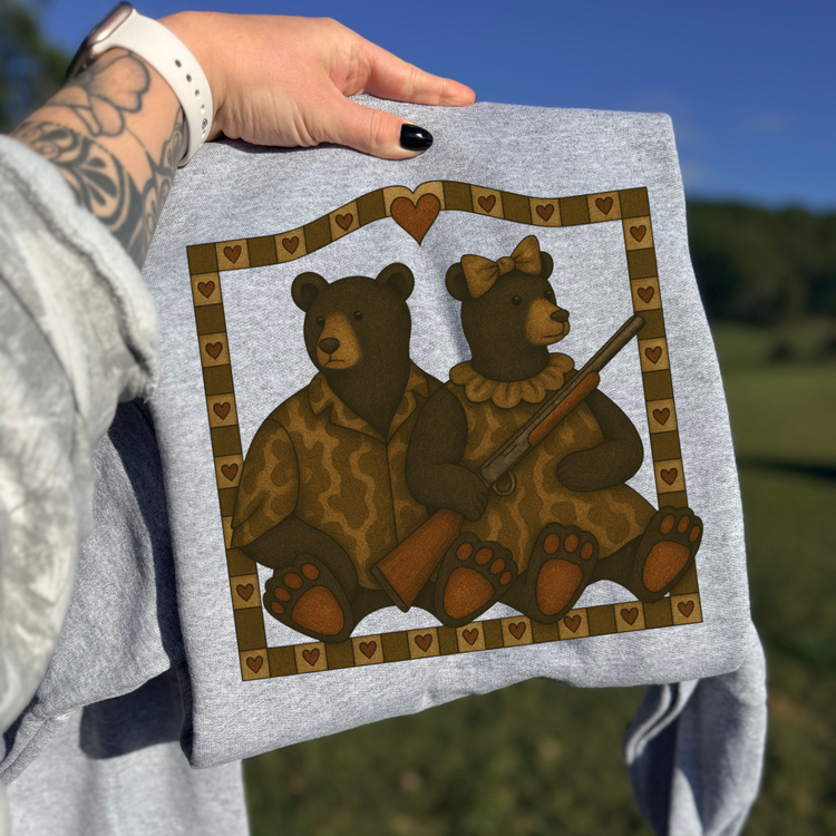 Hunting Bears DTF Transfer