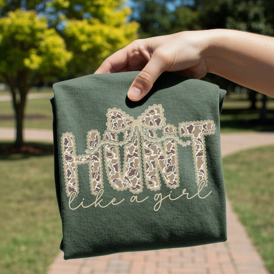 Hunt Like A Girl DTF Transfer