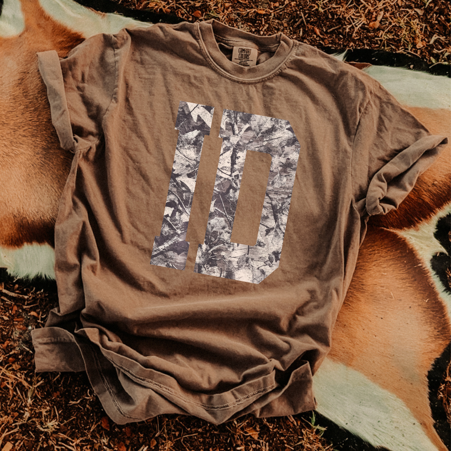 Camo Idaho DTF Transfer