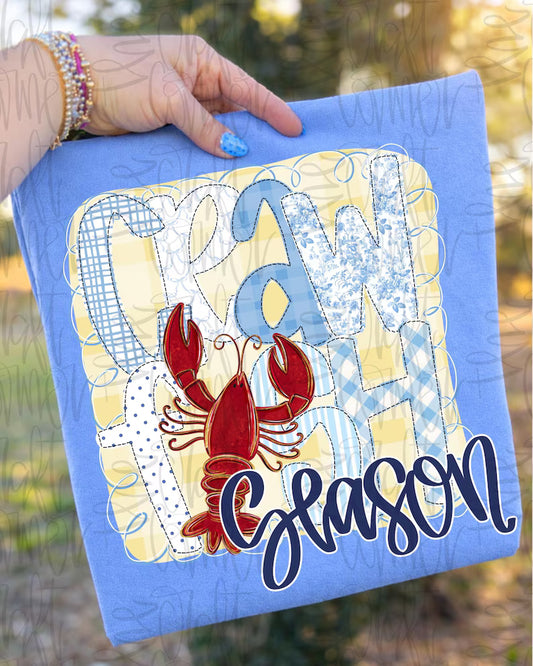 Crawfish Season DTF Transfer