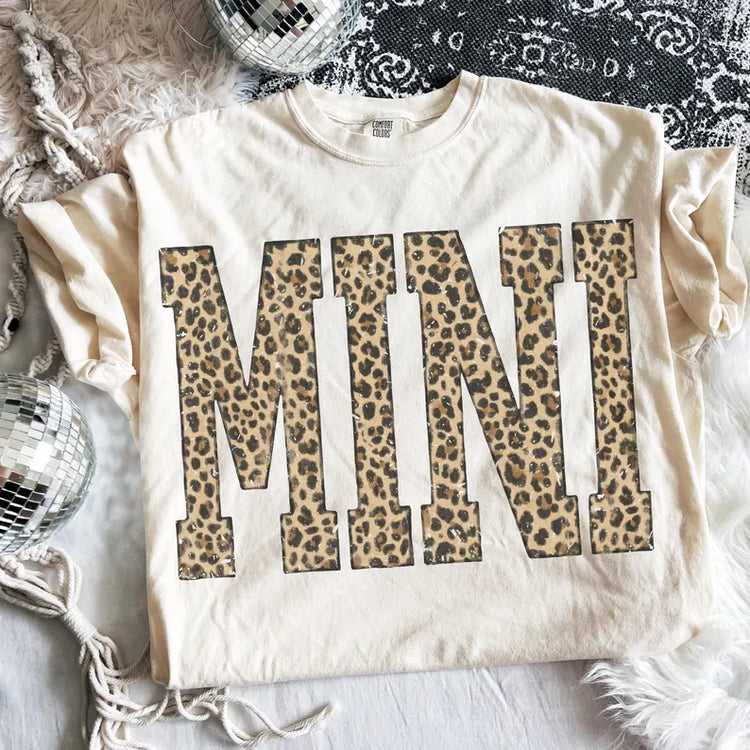 Leopard Varsity Mini DTF Transfer