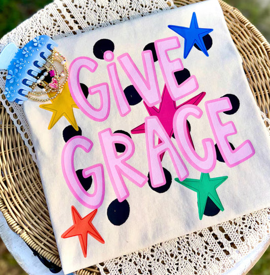 Give Grace Faith DTF Transfer
