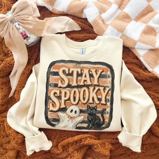 Stay Spooky Vintage Style DTF Transfer