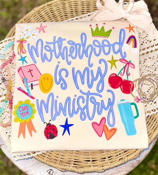 Motherhood is my Ministry DTF Transfer