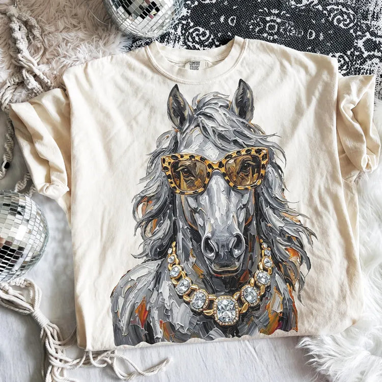 Preppy Mustang DTF Transfer