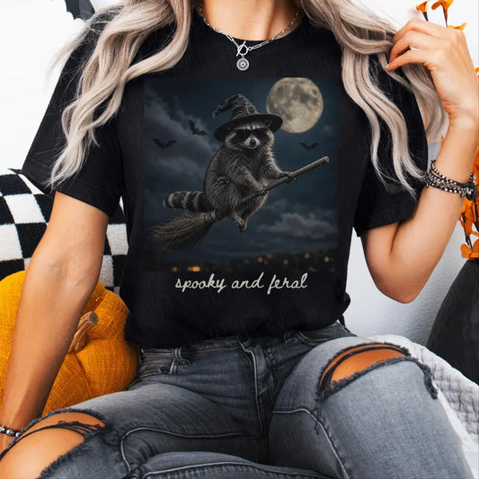 Spooky & Feral Halloween DTF Transfer