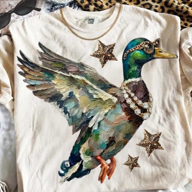 Flying Star Mallard DTF Transfer