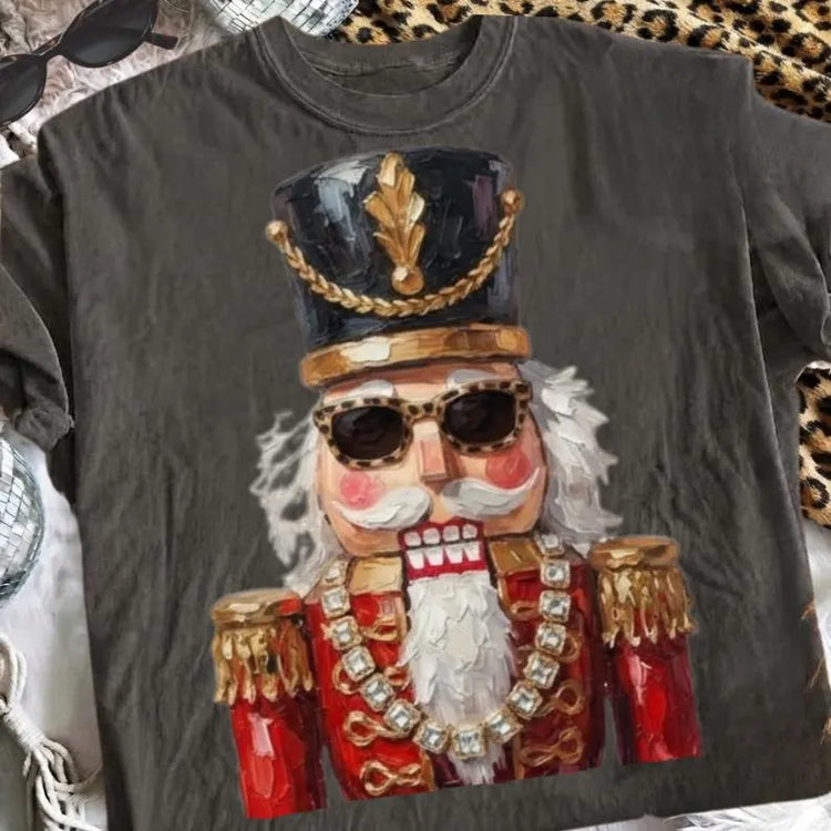 Glam Christmas Nutcracker DTF Transfer
