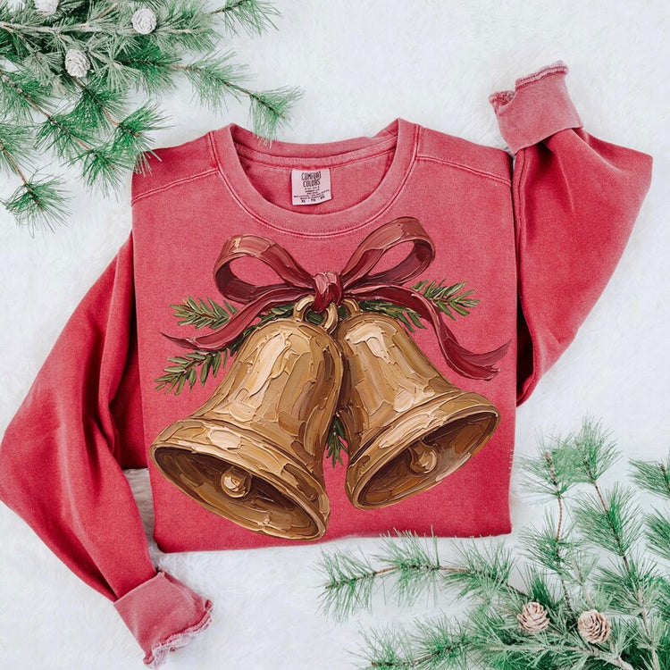 Christmas Church Bells Vintage Christmas DTF Transfer