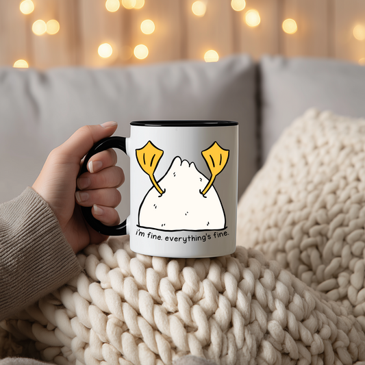 I'm Fine, Everything's Fine UV Decal Sticker
