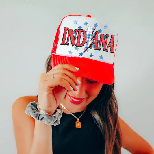Retro Patriotic Indiana DTF Transfer