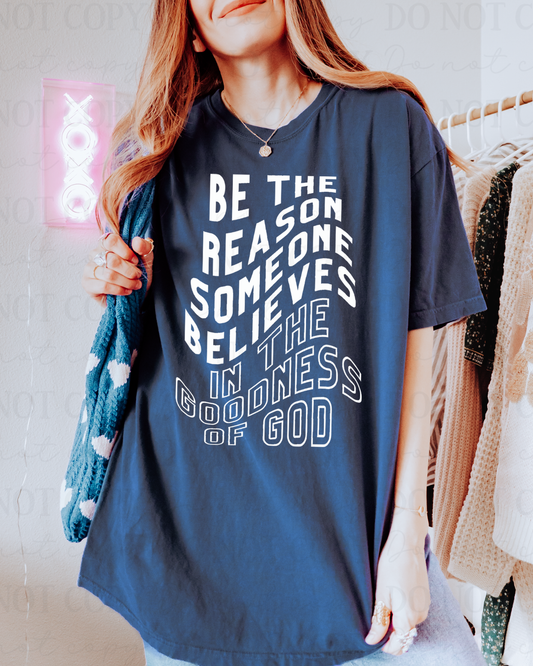 In The Goodness Of God DTF Transfer