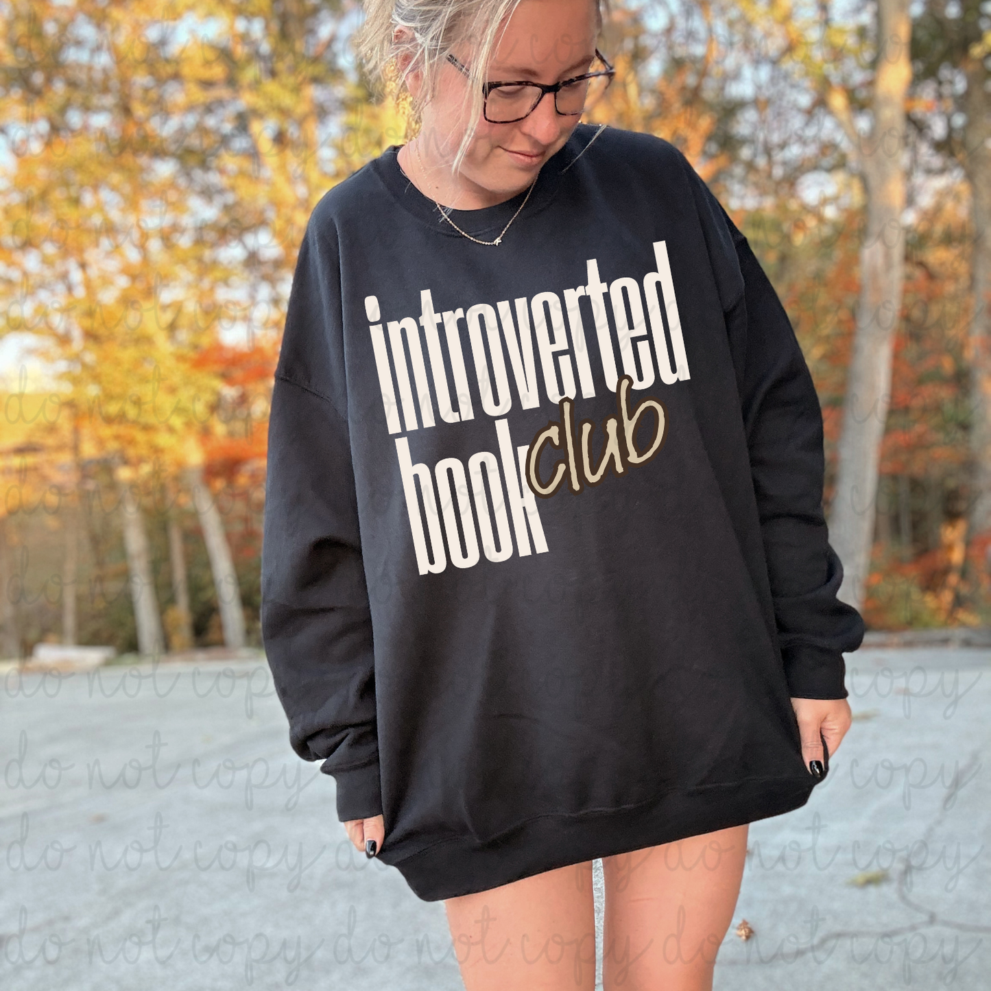 Introverted Book Club DTF Transfer
