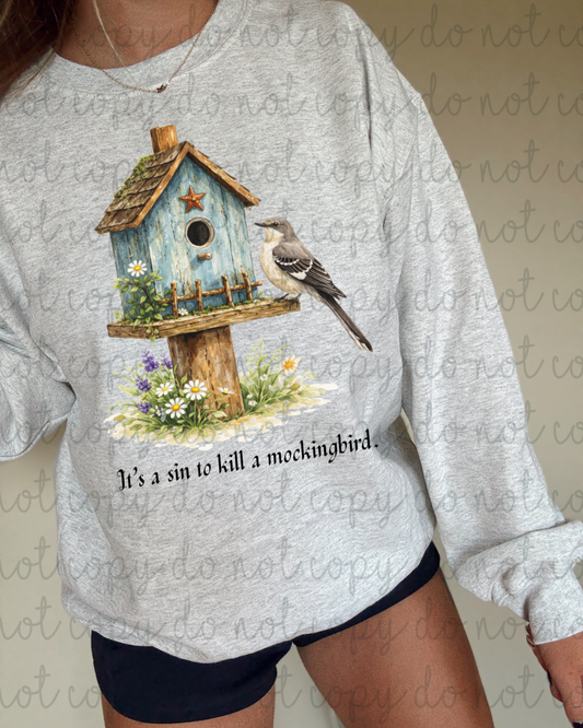 Its A Sin To Kill A Mockingbird DTF Transfer