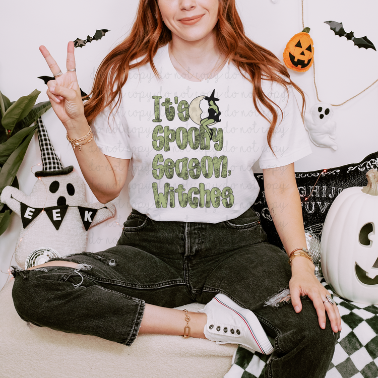 It's Spooky Season Witches PNG Digital Download