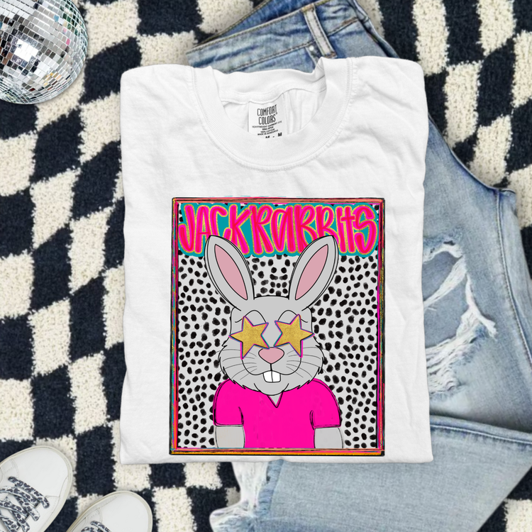 Preppy Jackrabbits DTF Transfer