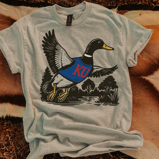 Mallard Game Day Jayhawks DTF Transfer