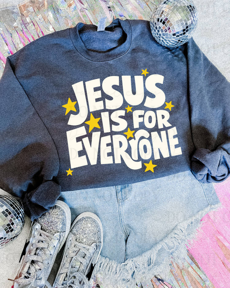 Jesus Is For Everyone Stars DTF Transfer