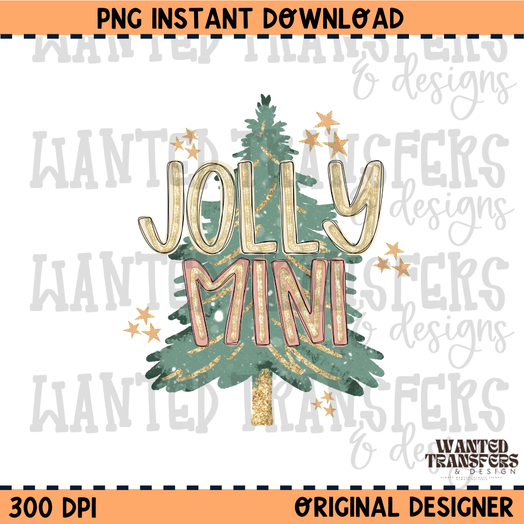 Jolly Mini PNG Digital Download