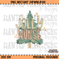 Jolly Nurse PNG Digital Download