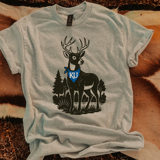 Deer Kansas DTF Transfer