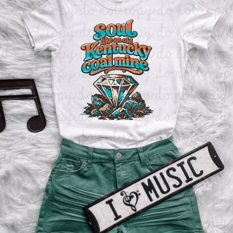 Kentucky Coal Mine DTF Transfer