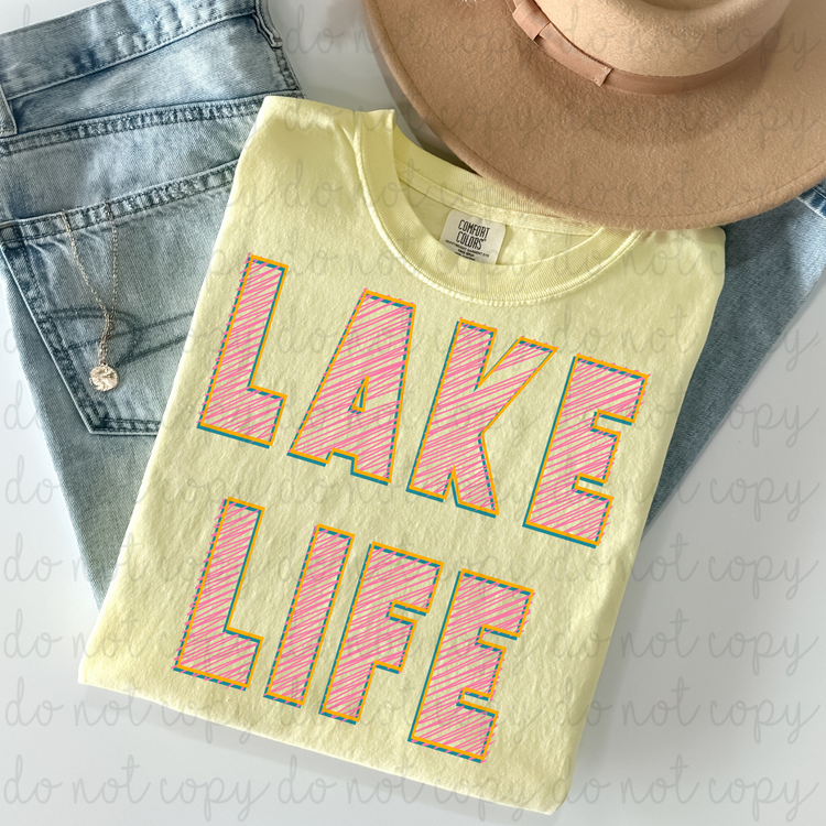 Lake Life DTF Transfer