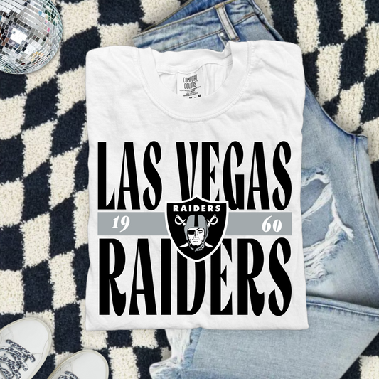 Las Vegas Raiders Score DTF Transfer