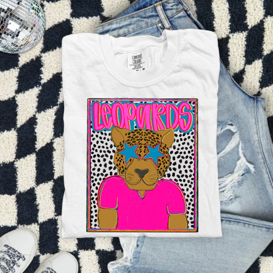 Preppy Leopards DTF Transfer